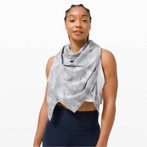 NWT Lululemon All You Need Scarf ONE SIZE (Grey Camo)